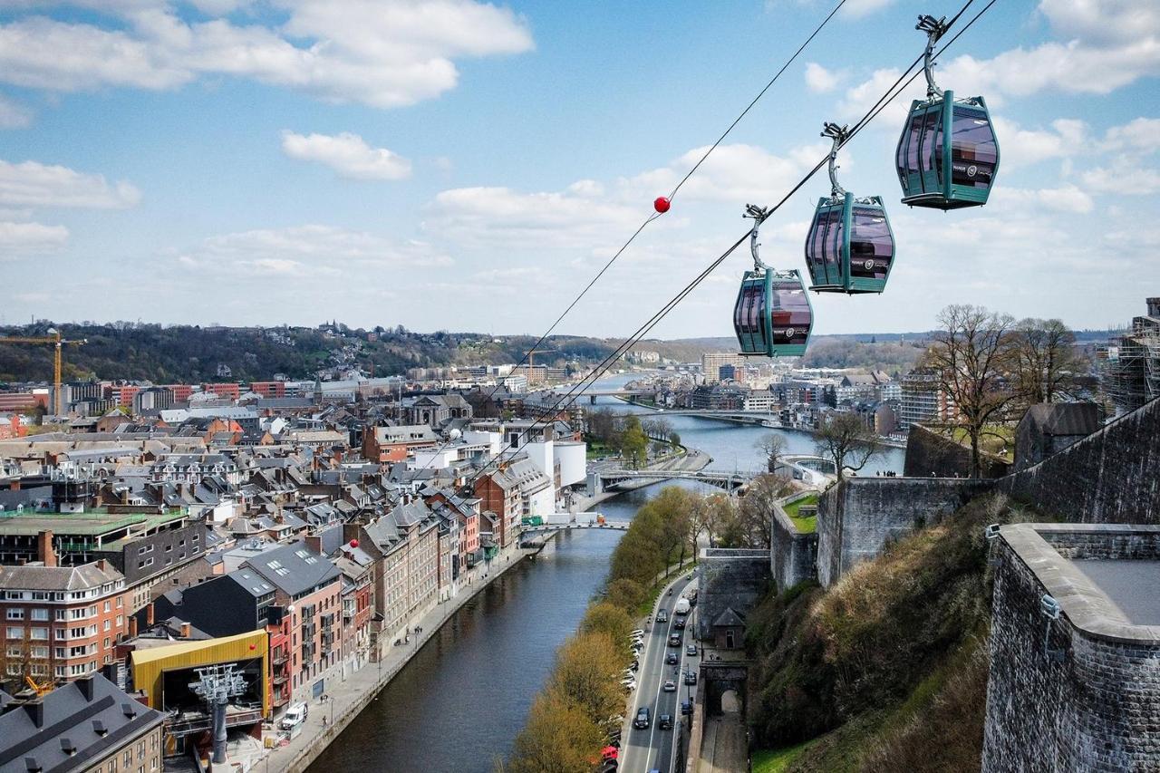 Les Cerisiers - Appart De Standing A Namur Centre Exteriör bild